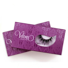 Cardboard eyelash paper packing lash box for gift with custom design